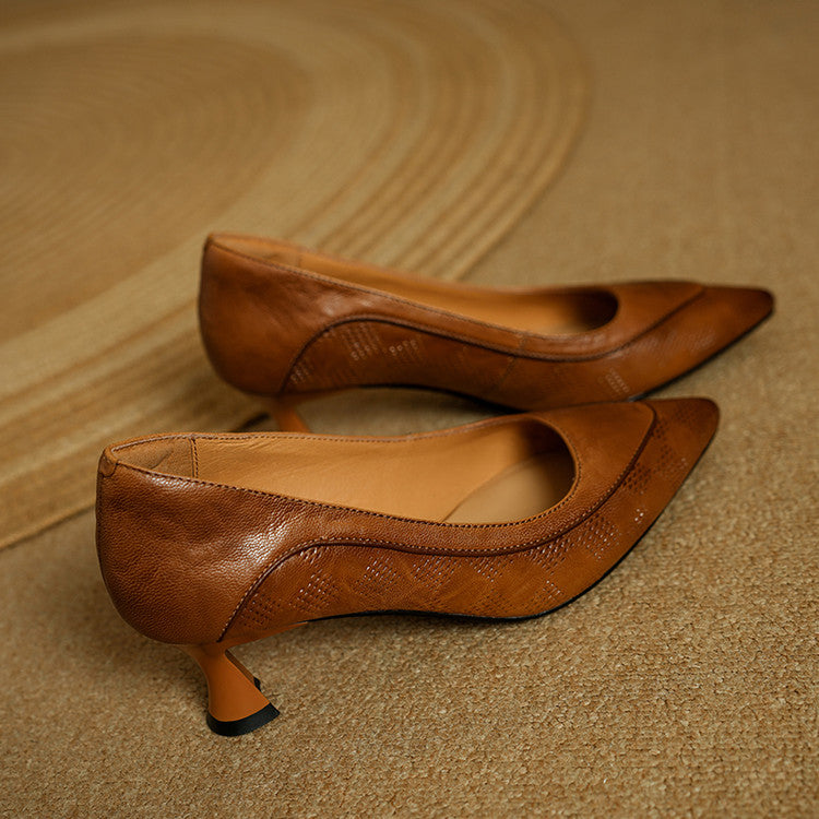 Inés / Tacones Retro Texturaᵛᶜ