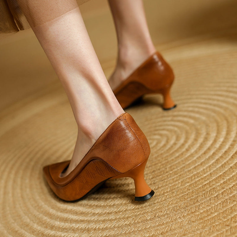Inés / Tacones Retro Texturaᵛᶜ