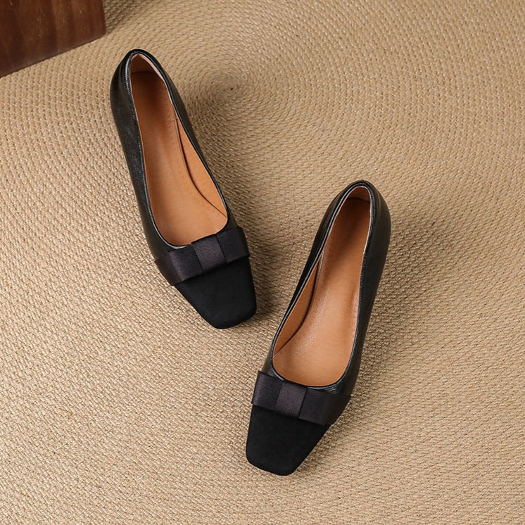 Beatriz / Tacones Lazo Bicolorᵛᶜ