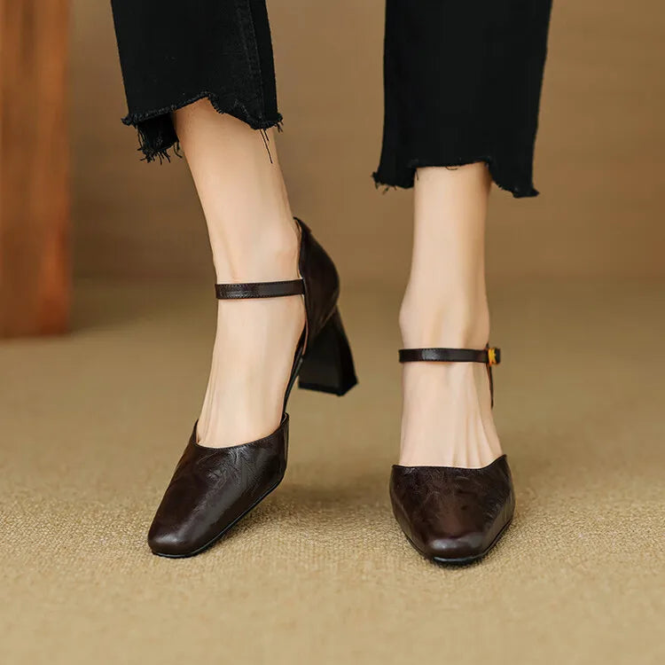 Carmen / Tacones Mary Jane Burdeosᵛᶜ