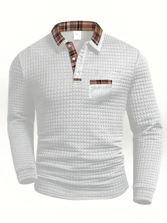 Mario™ | Polo de estilo urbano blanco