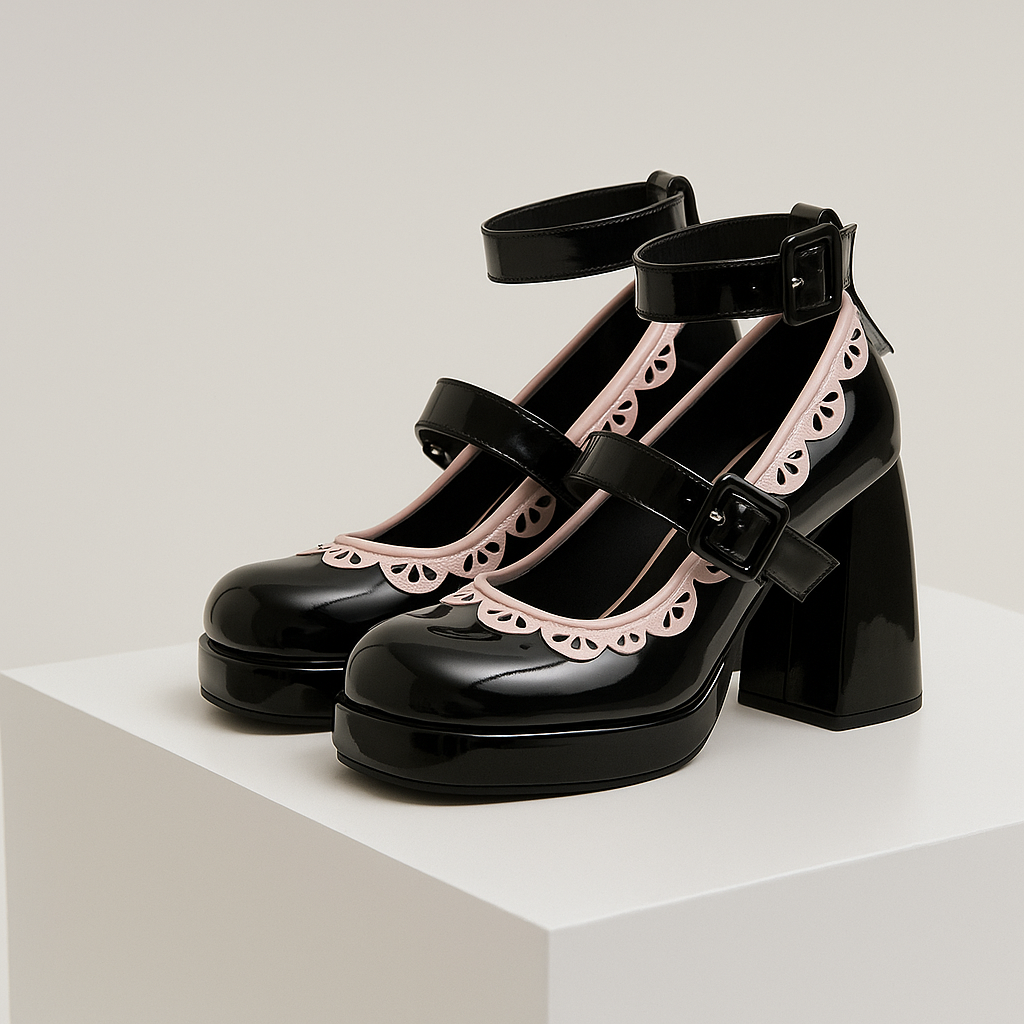 Martina / Tacones Plataforma Charolᵛᶜ
