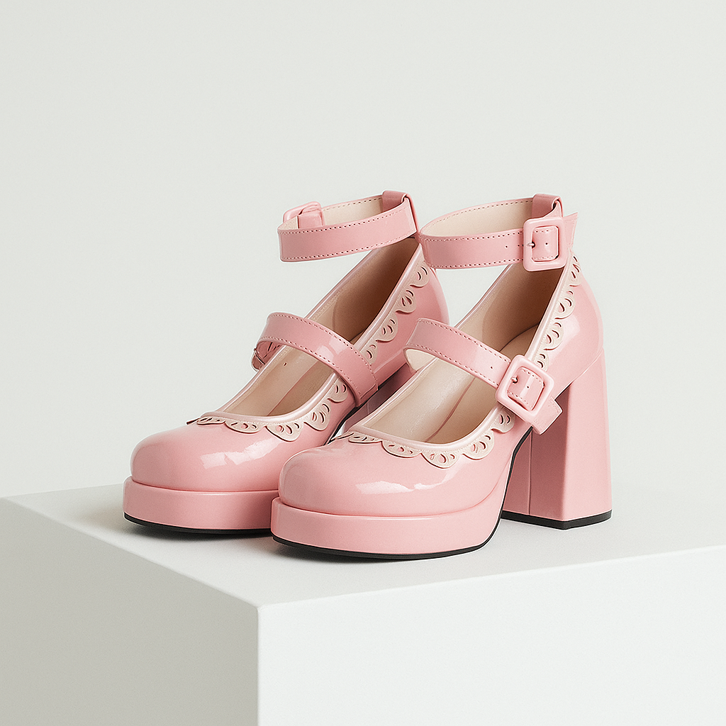 Martina / Tacones Plataforma Charolᵛᶜ