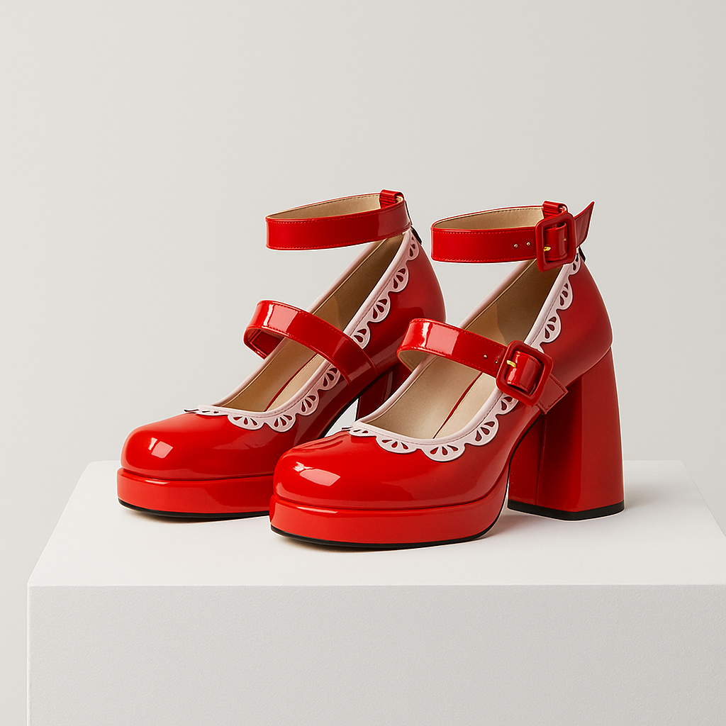 Martina / Tacones Plataforma Charolᵛᶜ