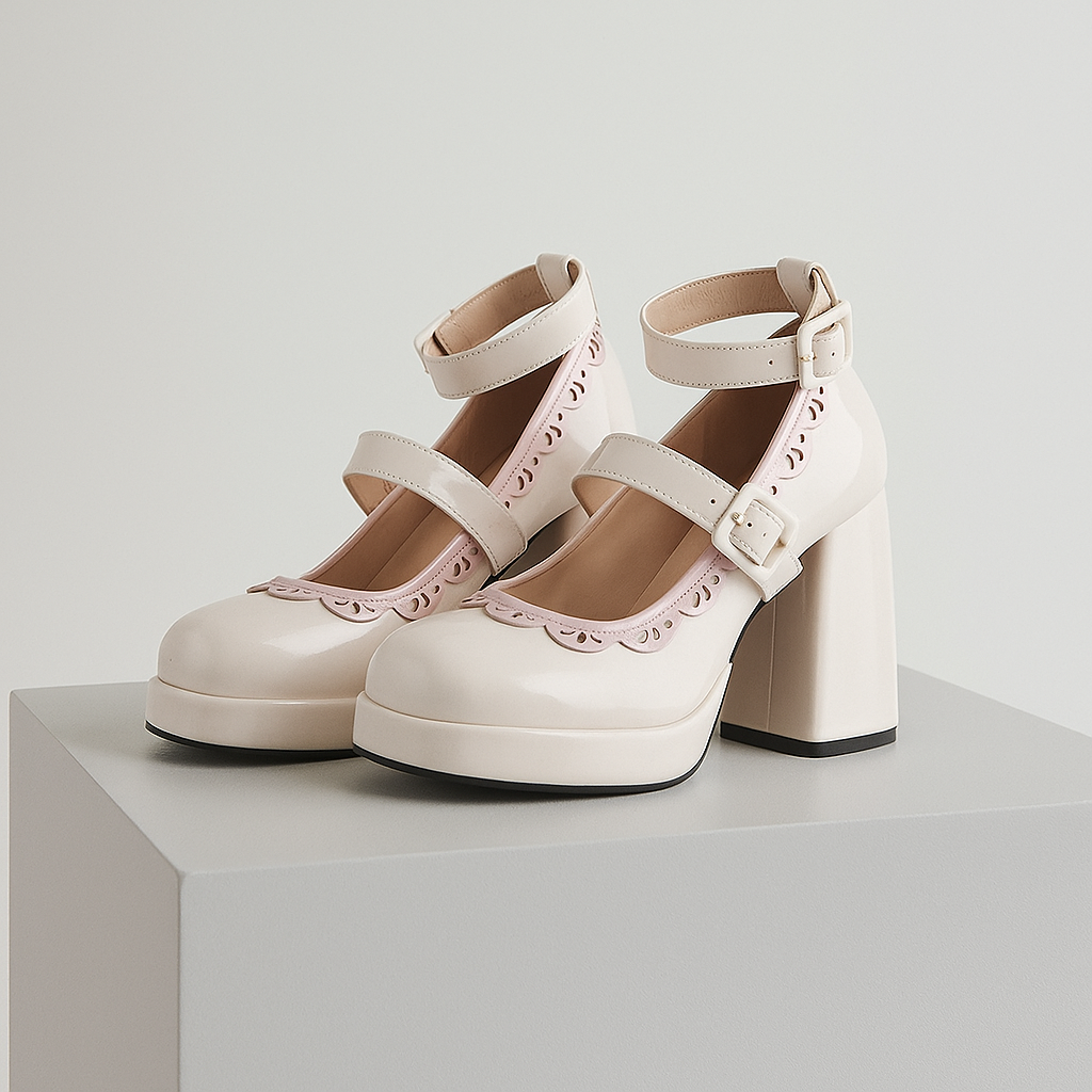 Martina / Tacones Plataforma Charolᵛᶜ