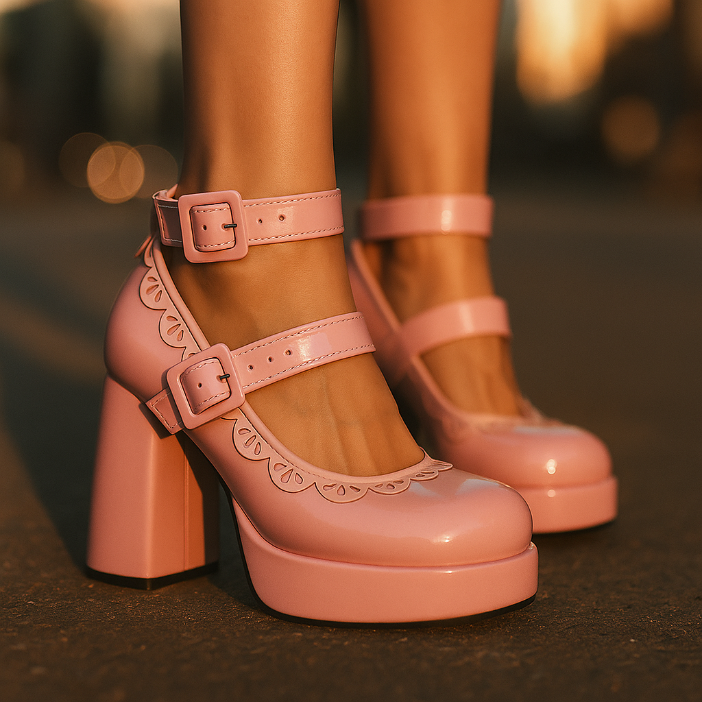 Martina / Tacones Plataforma Charolᵛᶜ