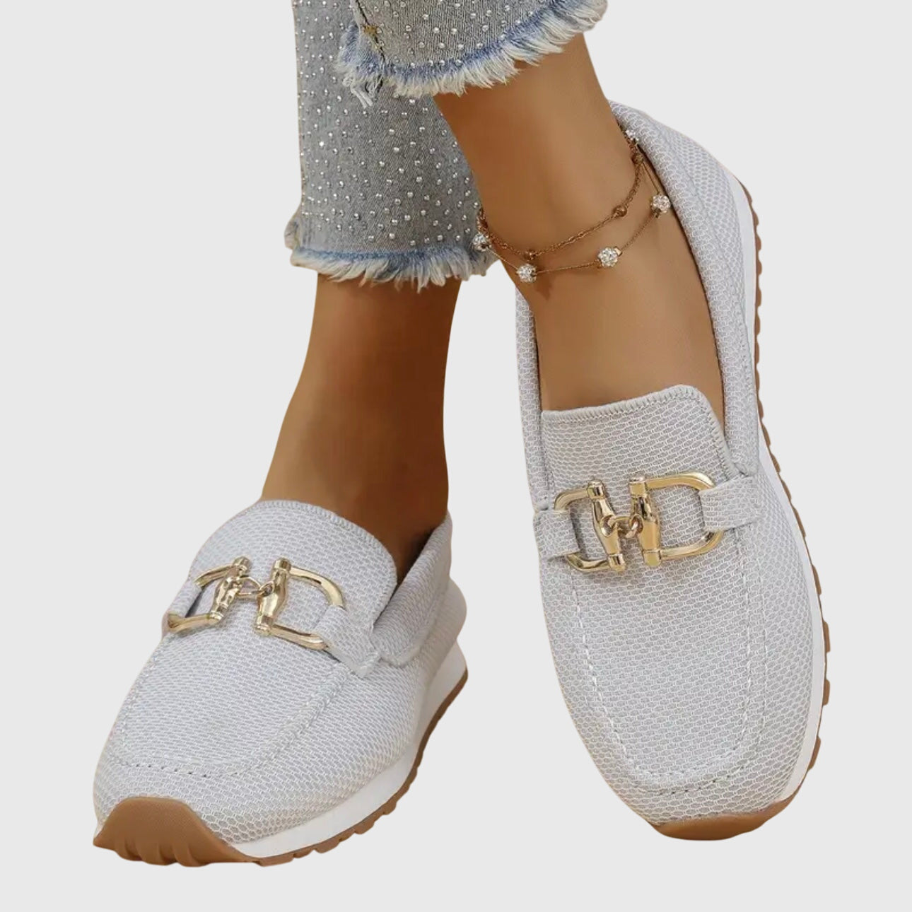 Alessiaᵛᶜ / Zapatillas Textura Elegante