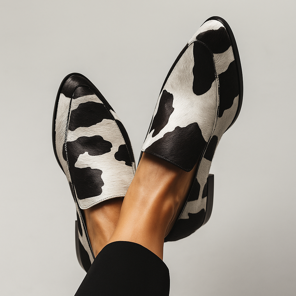 Biancaᵛᶜ / Mocasines Animal Contraste