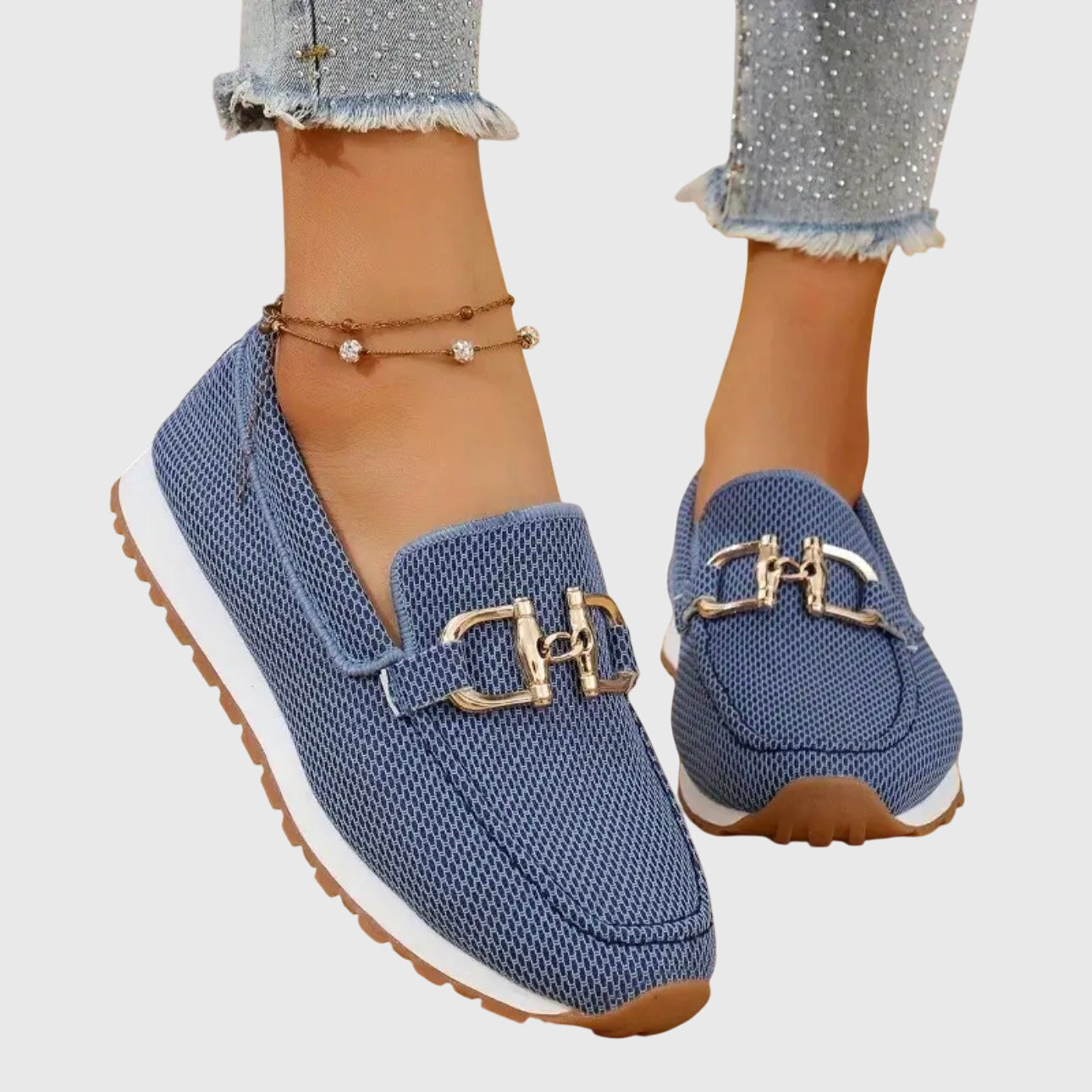 Alessiaᵛᶜ / Zapatillas Textura Elegante