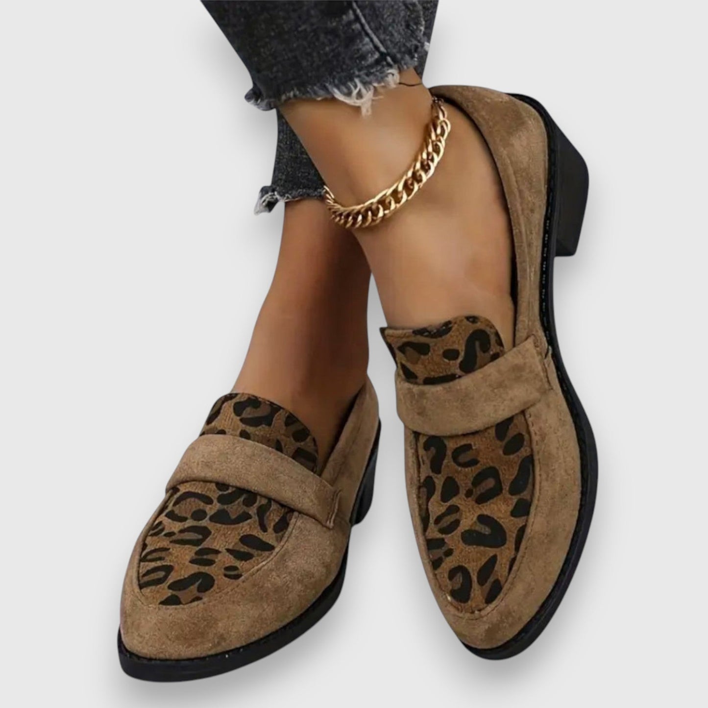 Giuliaᵛᶜ / Mocasines Combinados Leopardo