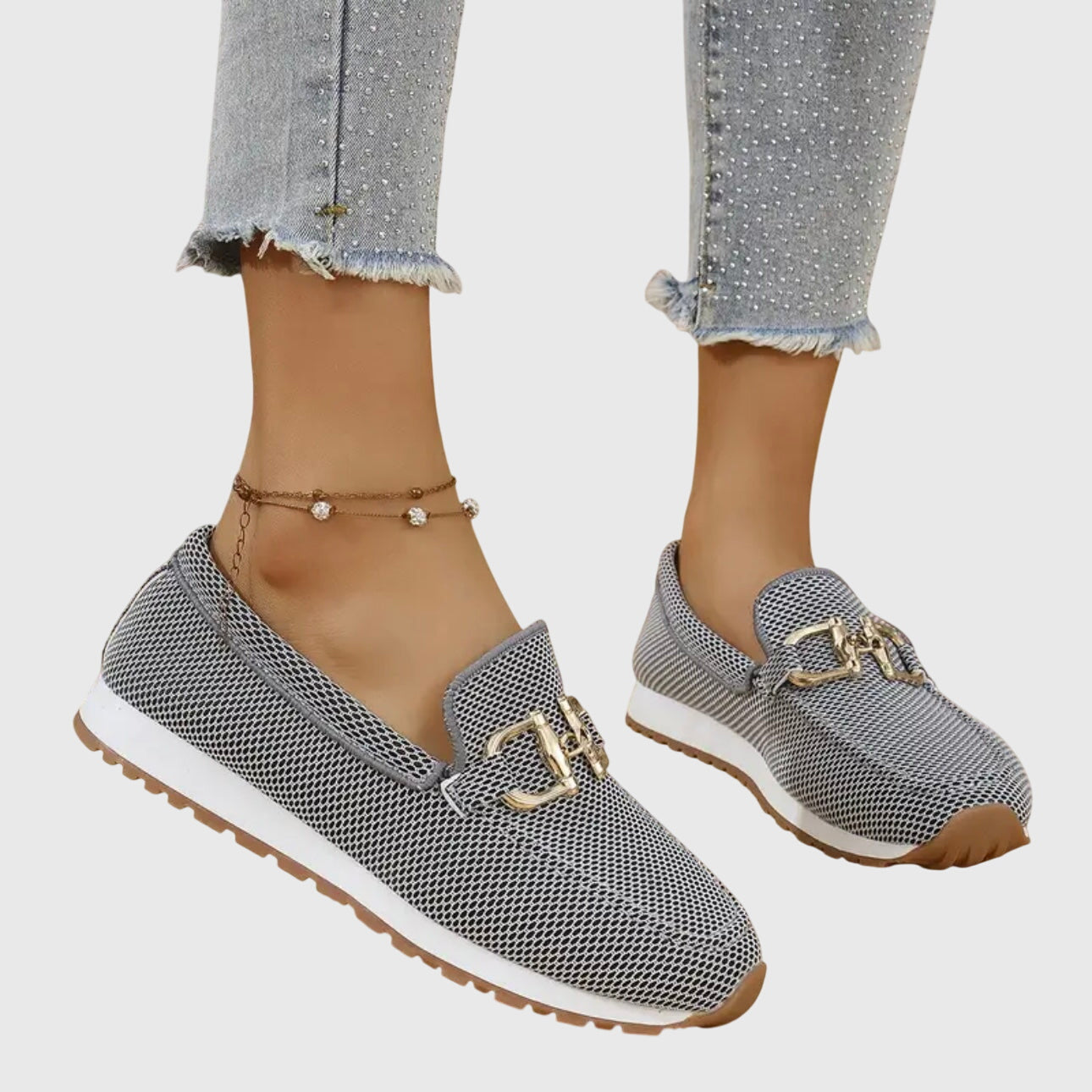 Alessiaᵛᶜ / Zapatillas Textura Elegante