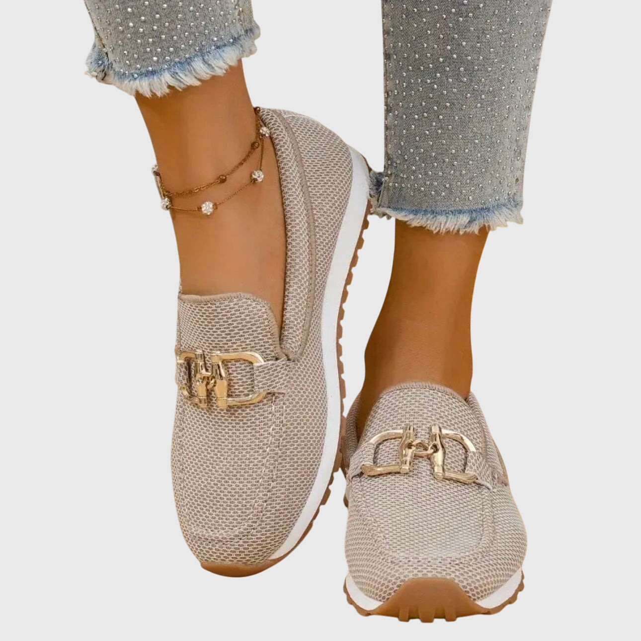 Alessiaᵛᶜ / Zapatillas Textura Elegante