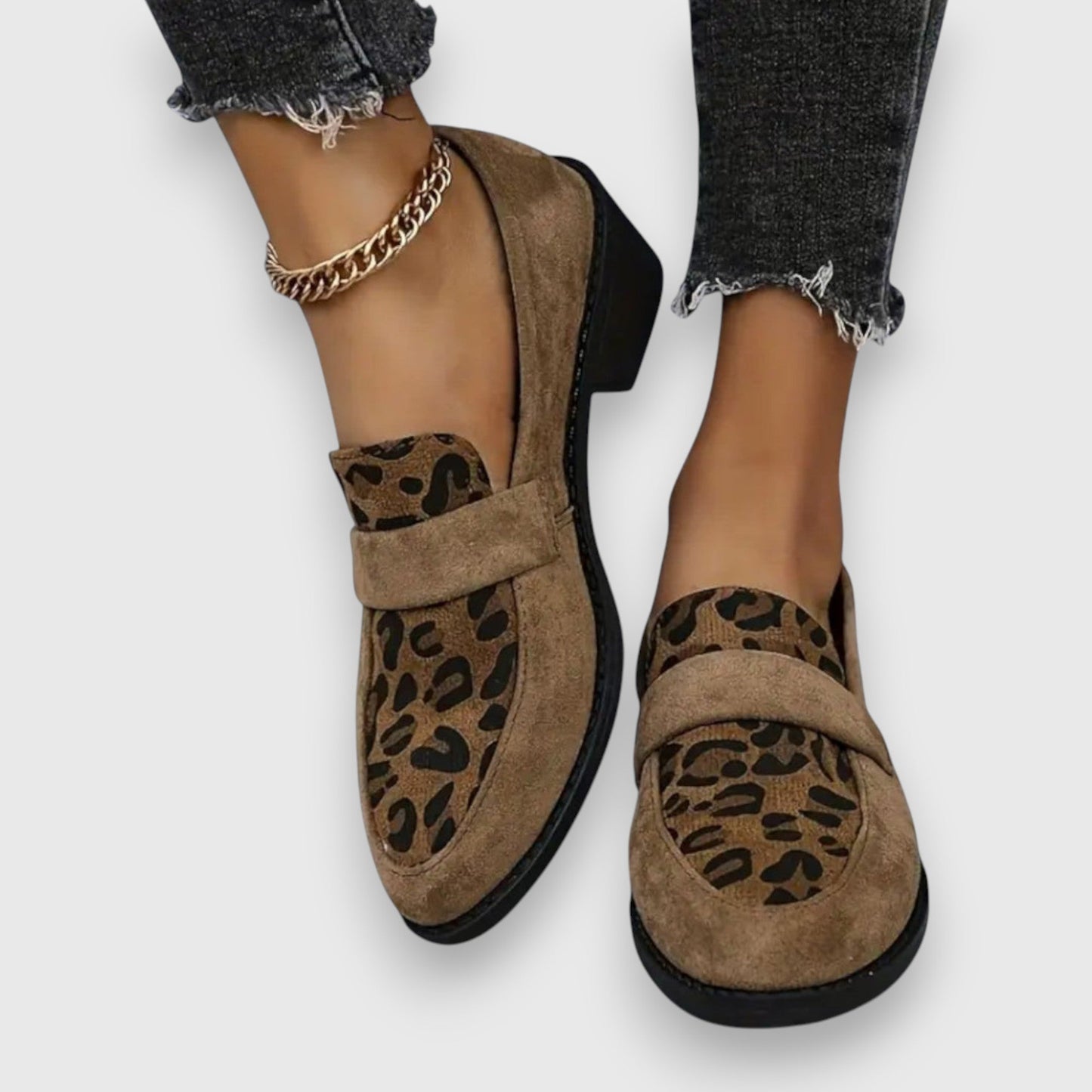 Giuliaᵛᶜ / Mocasines Combinados Leopardo