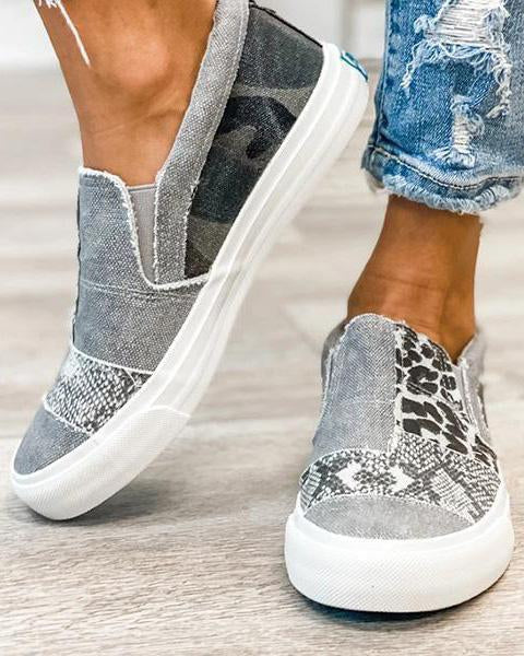 Camilaᵛᶜ / Zapatillas Slip-On Combinadas