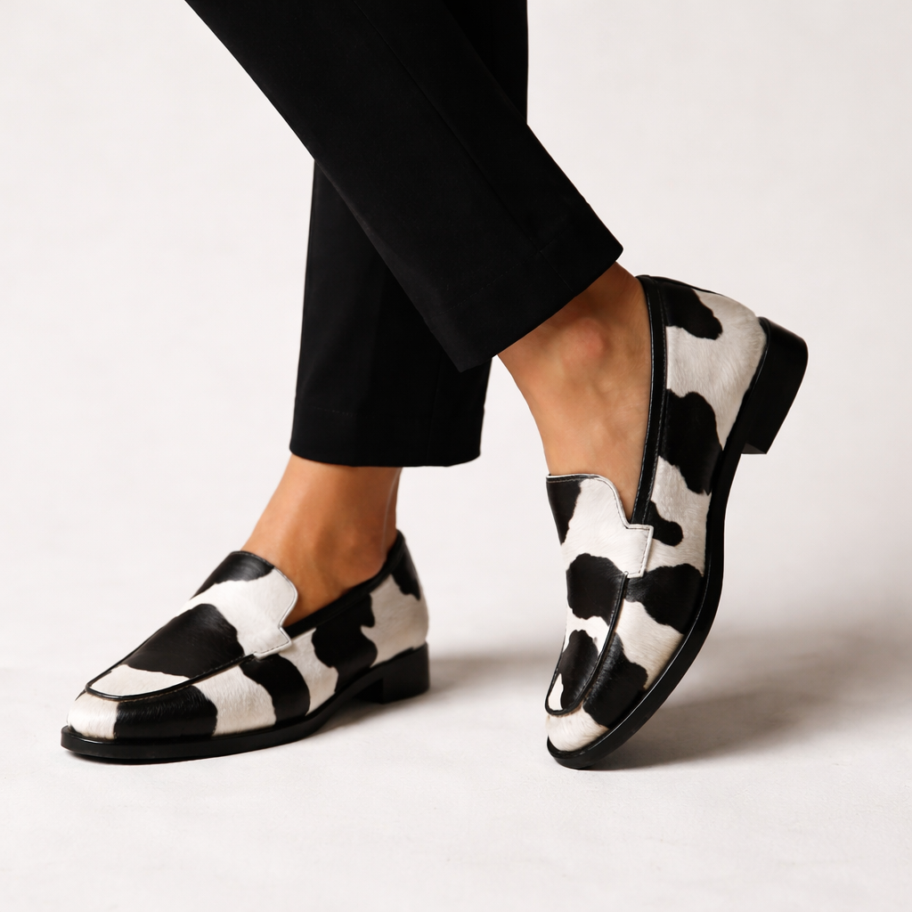 Biancaᵛᶜ / Mocasines Animal Contraste