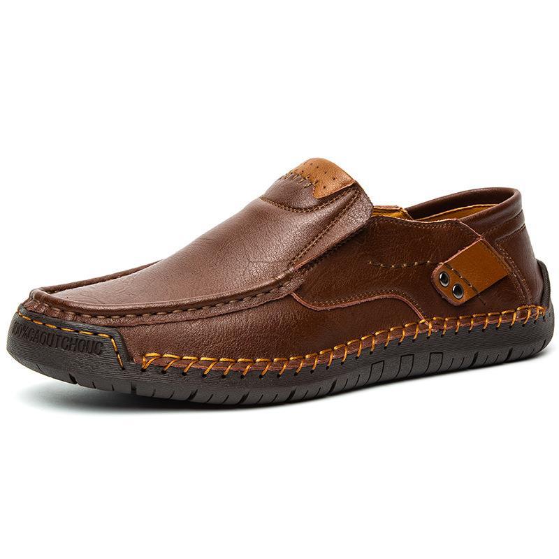 🔥Piel de becerro transpirable🔥Zapatos clásicos y cómodos de piel para hombre👞